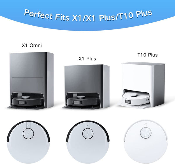 6 X Auto Empty Station Dust Bags For Ecovacs Deebot X1 Omni Series Robots Does not apply