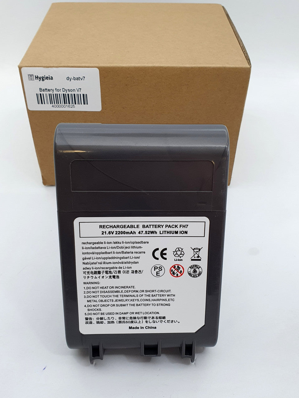 Battery for all Dyson V7 SV11 vacuum cleaners Does not apply