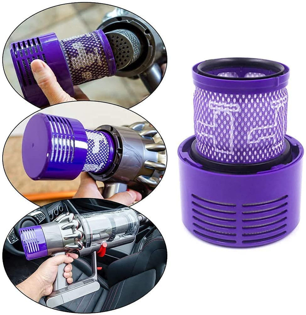 2  x HEPA Filters for Dyson V10 Vacuum Cleaners Does not apply