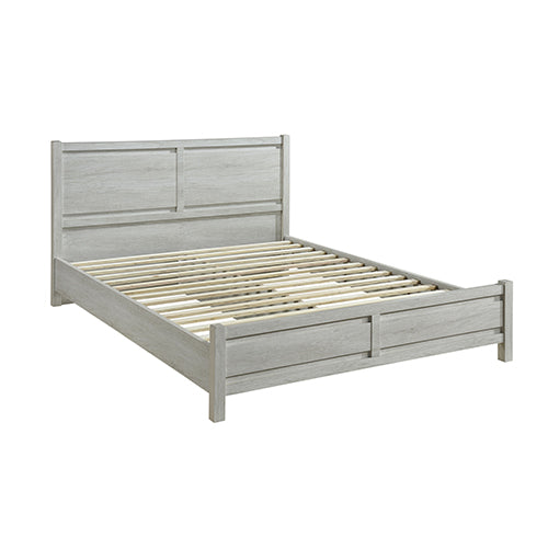 Queen Size Bed Frame Natural Wood like MDF in Oak Colour Does not apply