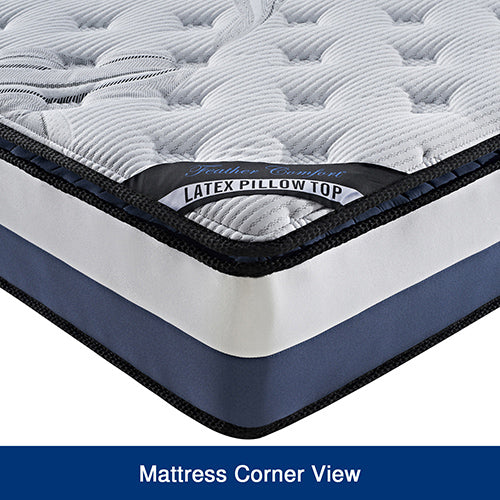 Single Mattress Latex Pillow Top Pocket Spring Foam Medium Firm Bed Does not apply