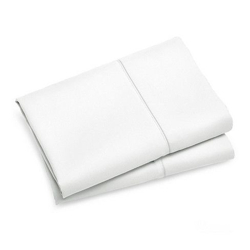 1000TC Premium Ultra Soft Queen size Pillowcases 2-Pack - White Does not apply
