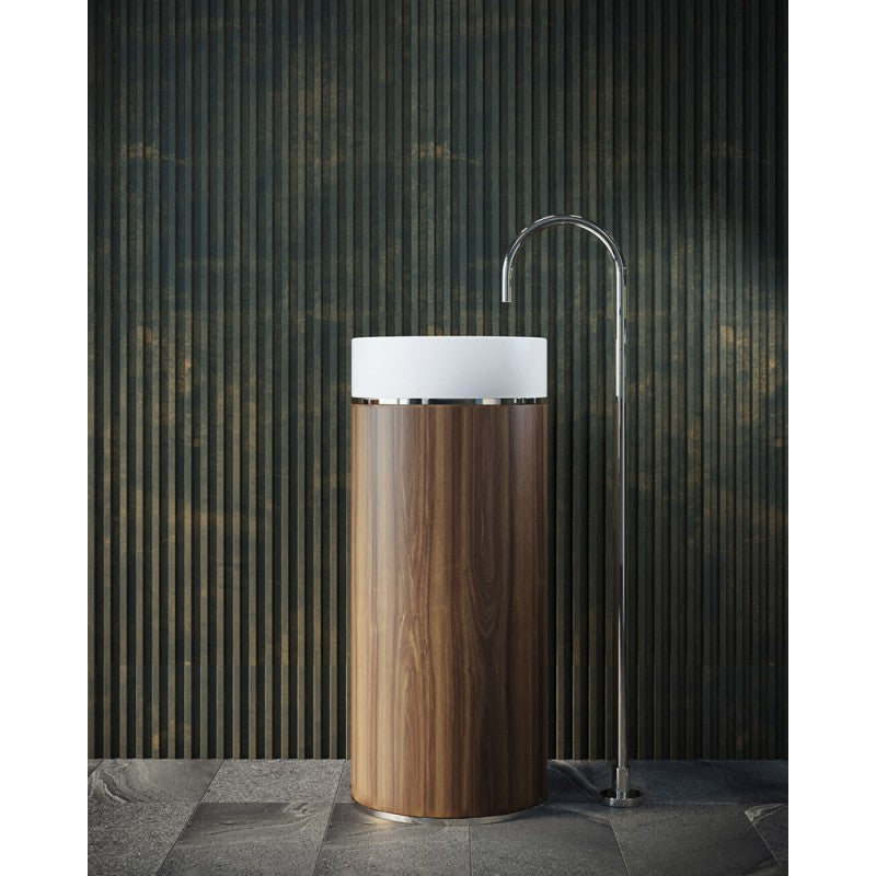 Tesoro pedestal basin Chrome Does not apply