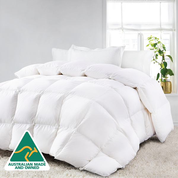 Luxor Ultra Warm Winter Microfibre Quilt 800GSM (Queen) (Made in Aus) Does not apply