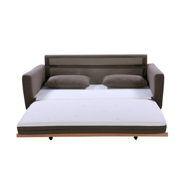 SHASA 2 Seater Pull-out Sofa bed Grey taupe Does not apply