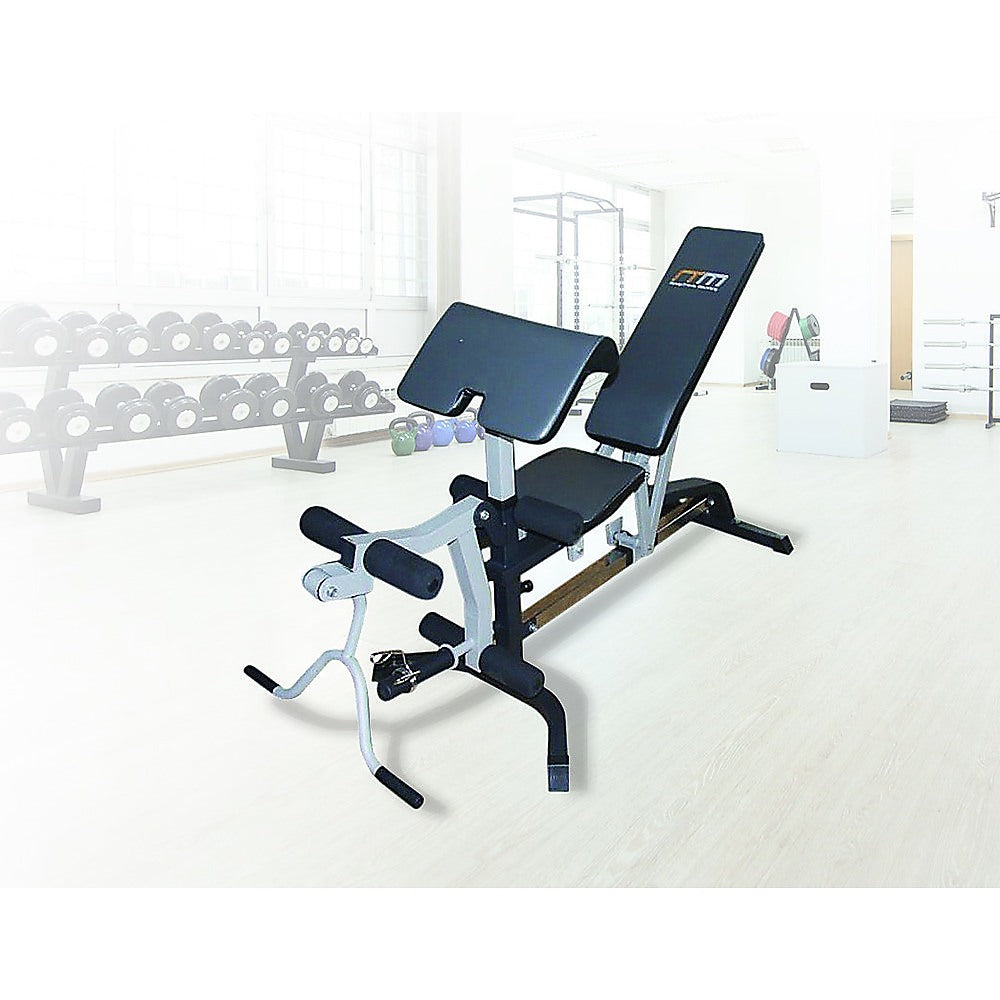 FID Flat Incline Decline Bench Press w/ Leg Extension Does not apply