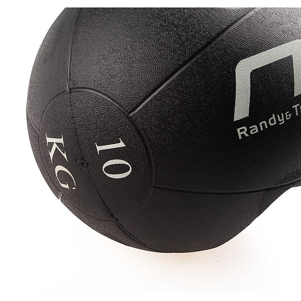 10kg Double-Handled Rubber Medicine Core Ball Does not apply