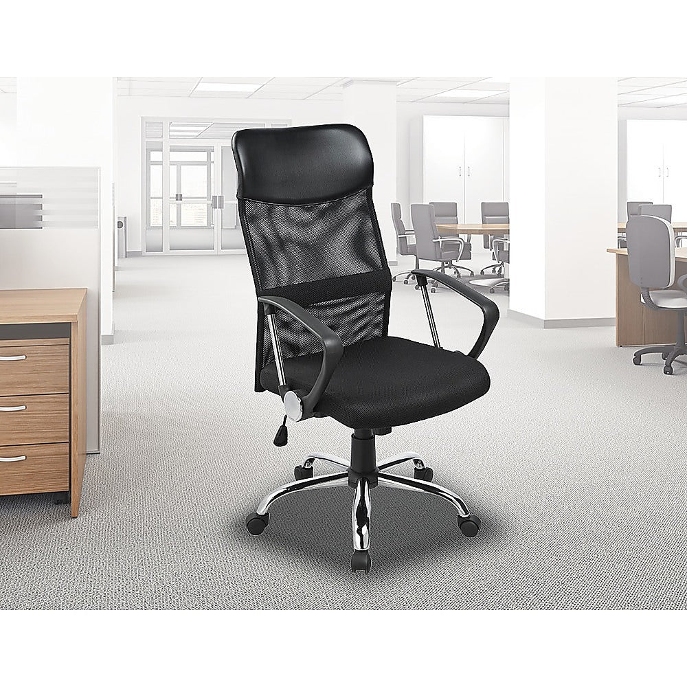 Ergonomic Mesh PU Leather Office Chair Salvatore Angelotti