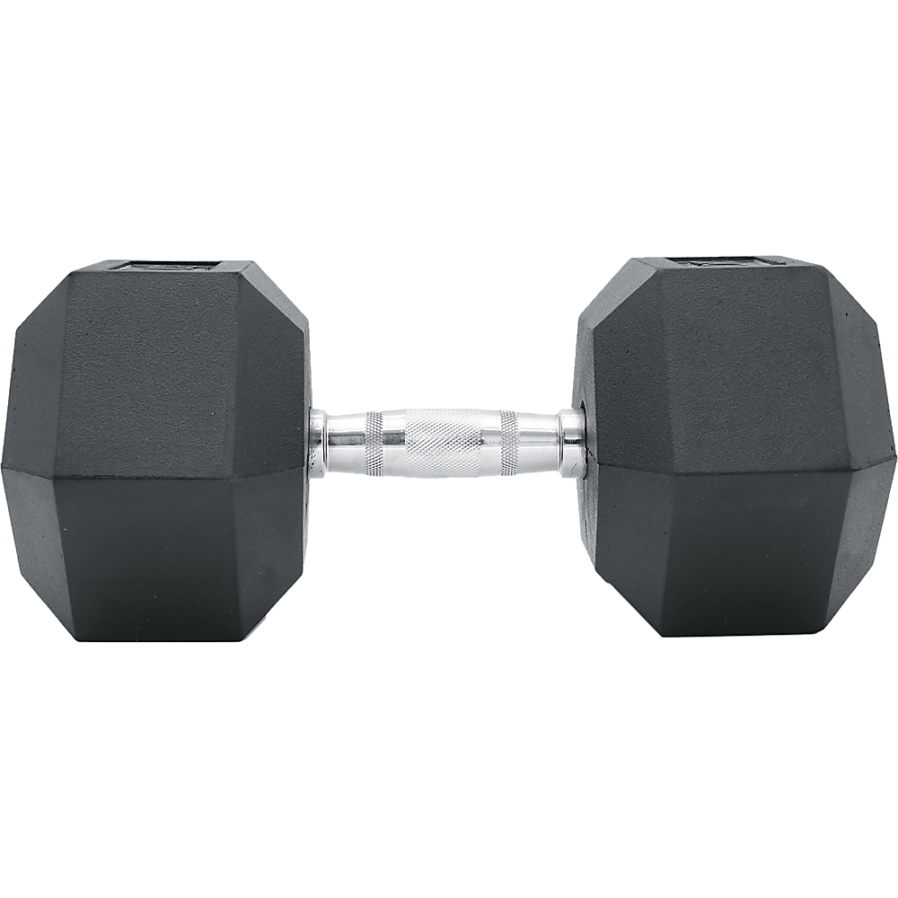 10KG Commercial Rubber Hex Dumbbell Gym Weight Does not apply