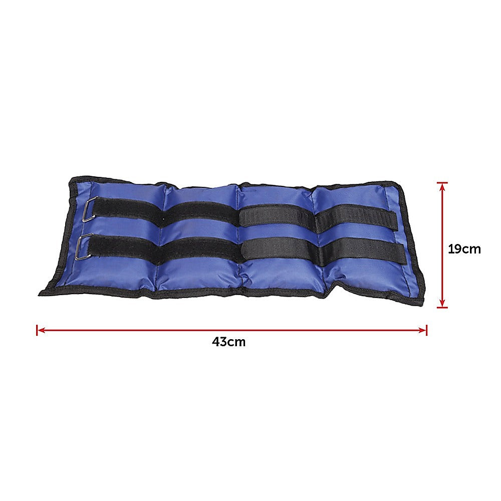 5kg Adjustable Ankle/Wrist Weight Straps Does not apply