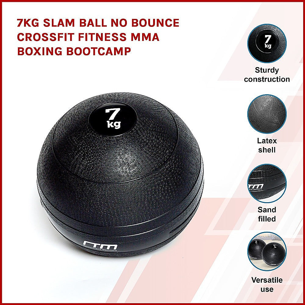 7kg Slam Ball No Bounce Crossfit Fitness MMA Boxing BootCamp Does not apply