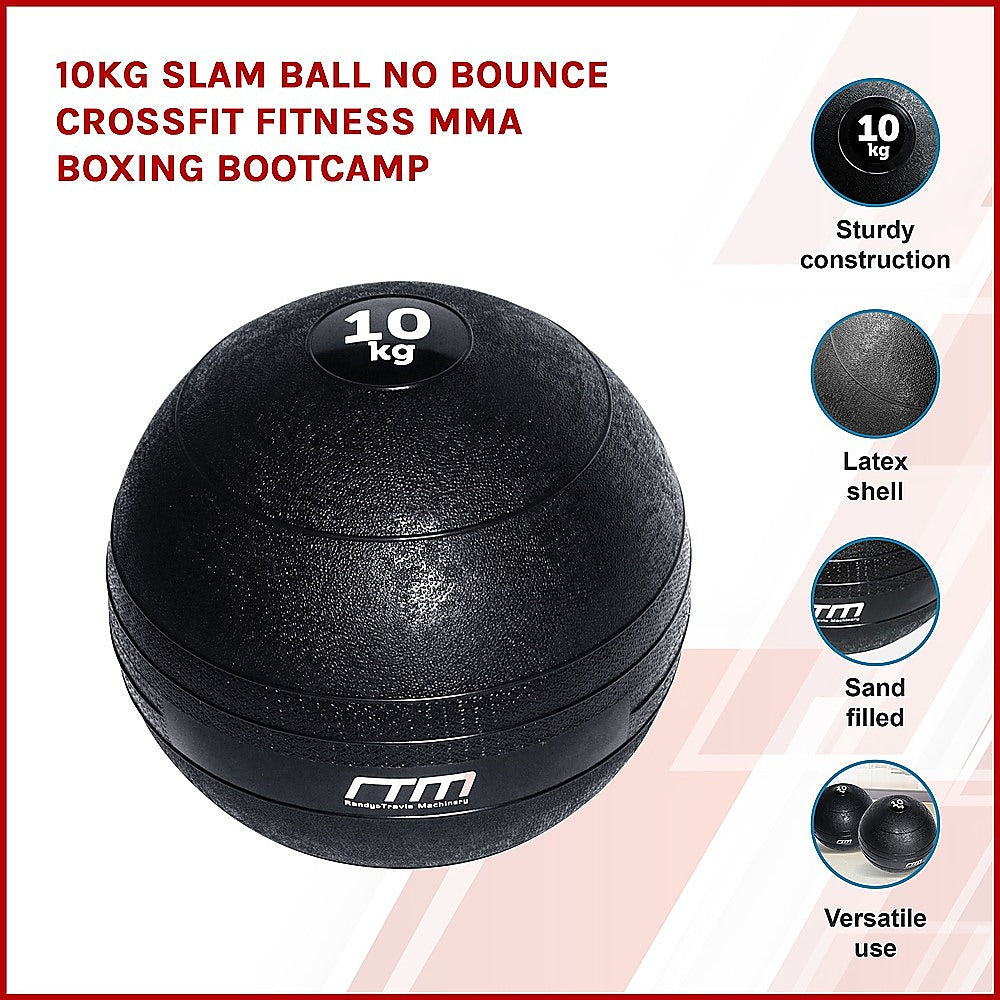 10kg Slam Ball No Bounce Crossfit Fitness MMA Boxing BootCamp Does not apply