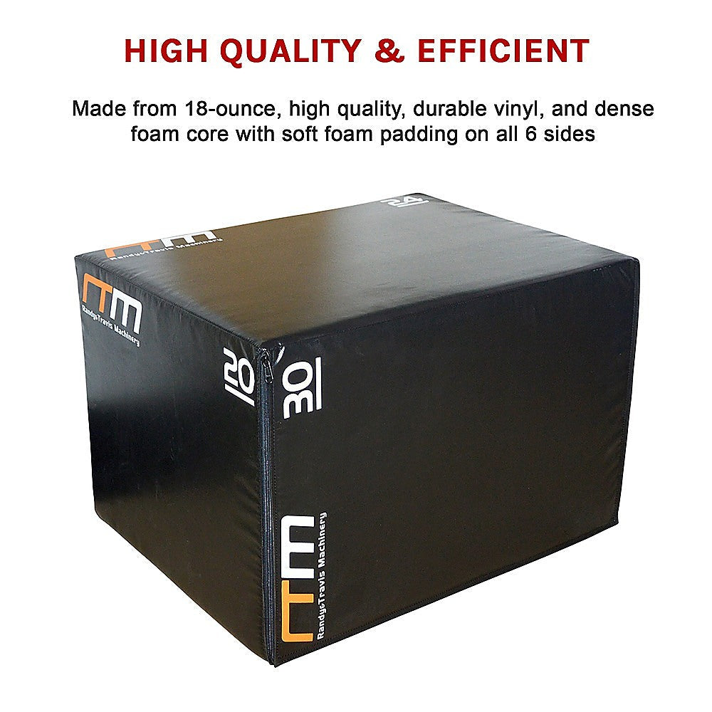 3 IN 1 Foam Plyo Games Plyometric Jump Box Does not apply