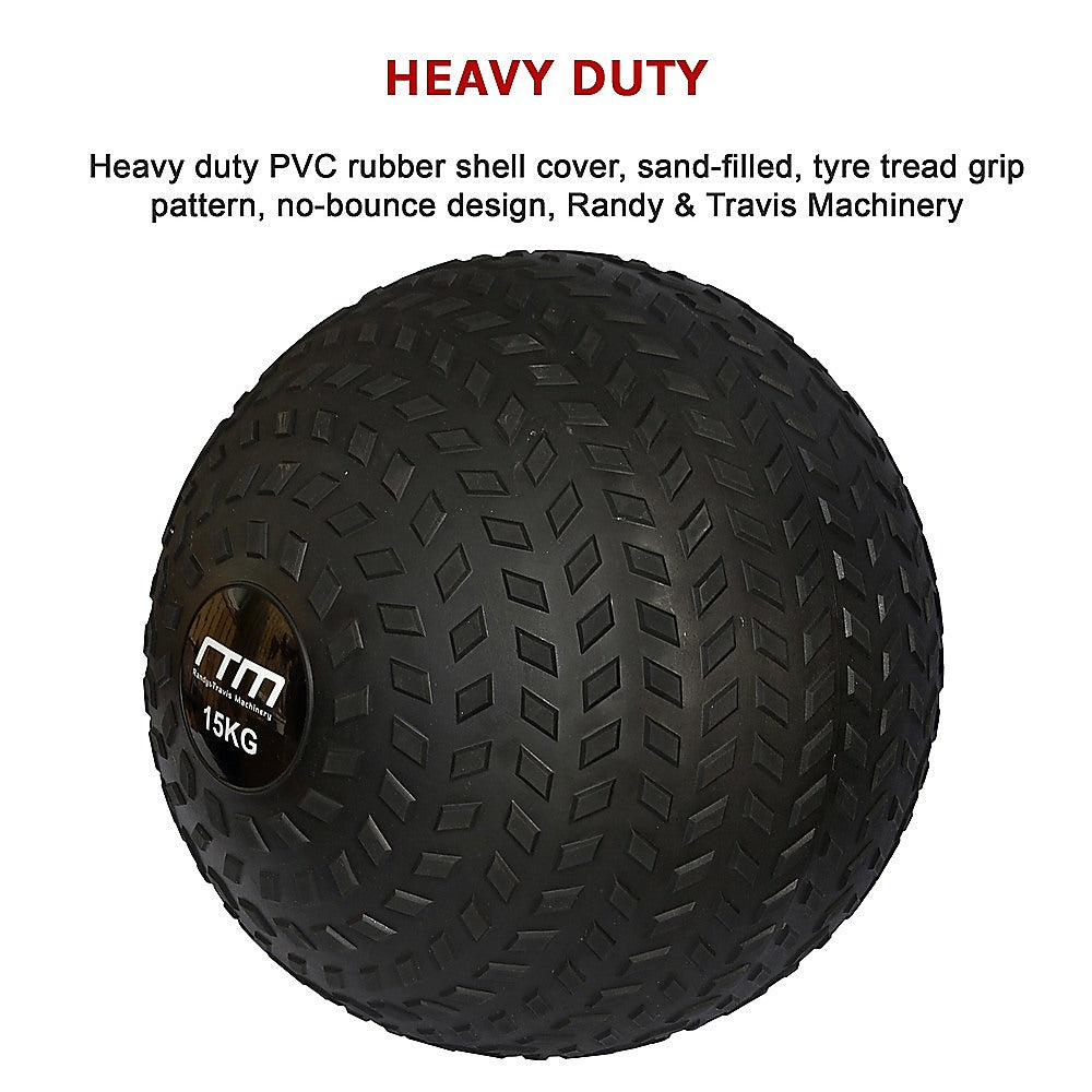 15kg Tyre Thread Slam Ball Dead Ball Medicine Ball for Gym Fitness Does not apply
