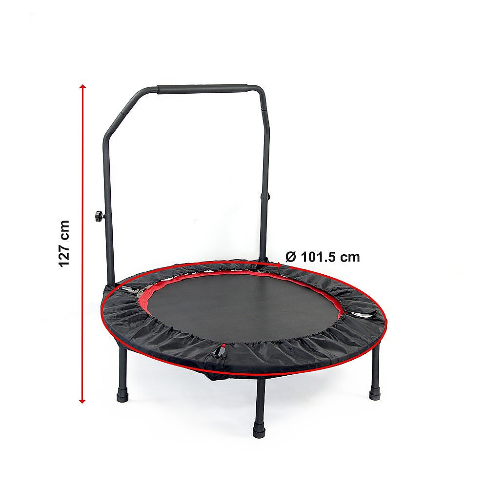 Mini Rebounder Trampoline With Handle Rail Does not apply