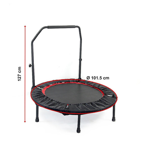 Mini Rebounder Trampoline With Handle Rail Does not apply