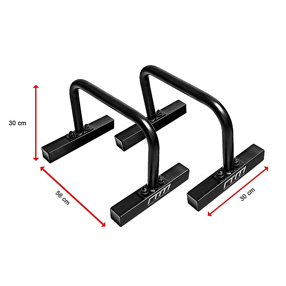 Steel Parallette Bars Push Up & Dip Workouts Does not apply