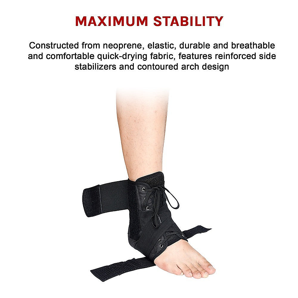 Ankle Brace Stabilizer - Ankle sprain & instability - SMALL Does not apply