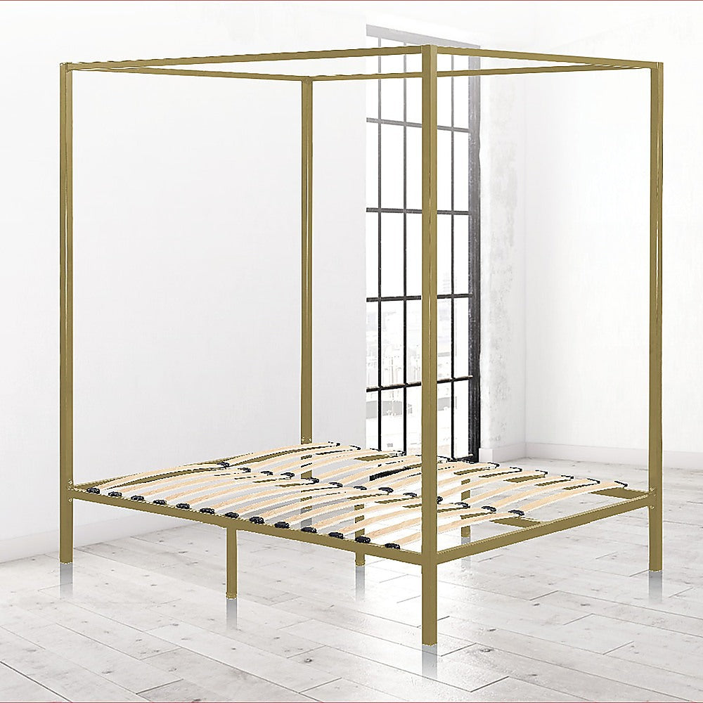4 Four Poster Double Bed Frame Does not apply