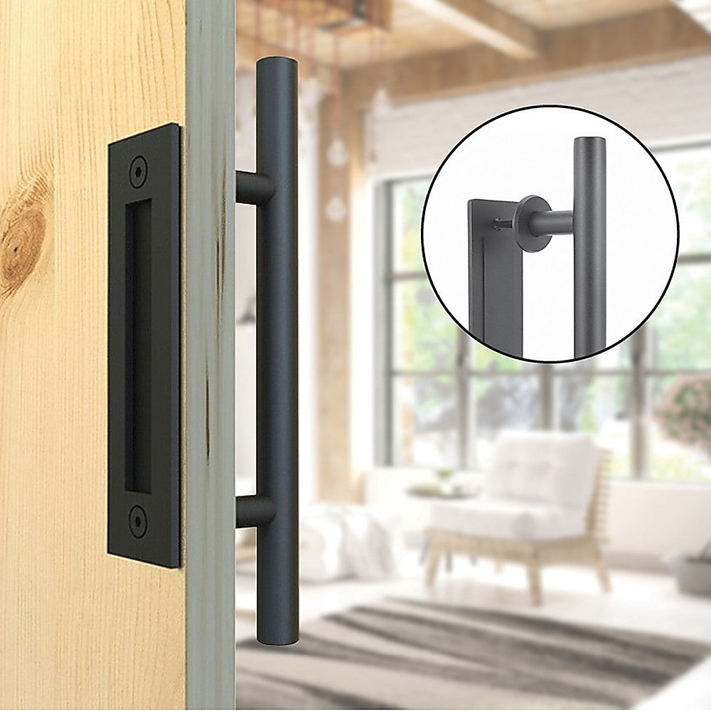 Carbon Steel Door Handle & Flush Pull Wood Door Gate Hardware 12