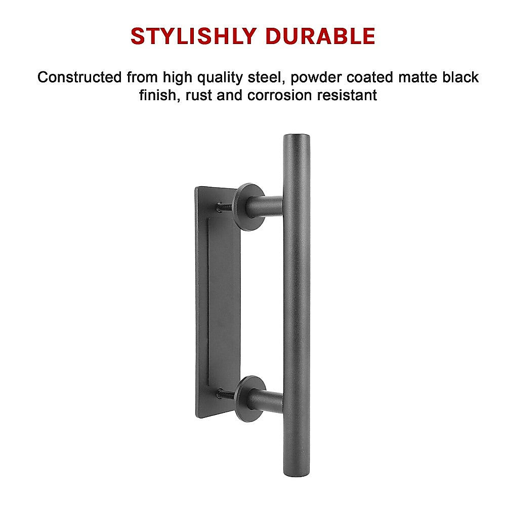 Carbon Steel Door Handle & Flush Pull Wood Door Gate Hardware 12