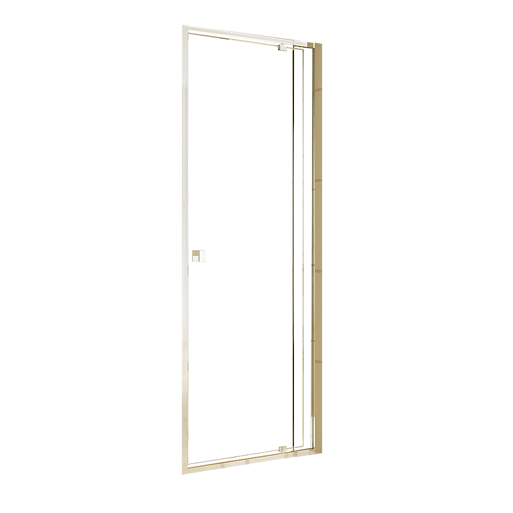 Adjustable Semi Frameless Shower Screen (74~82) x 195cm Australian Safety Glass Della Francesca