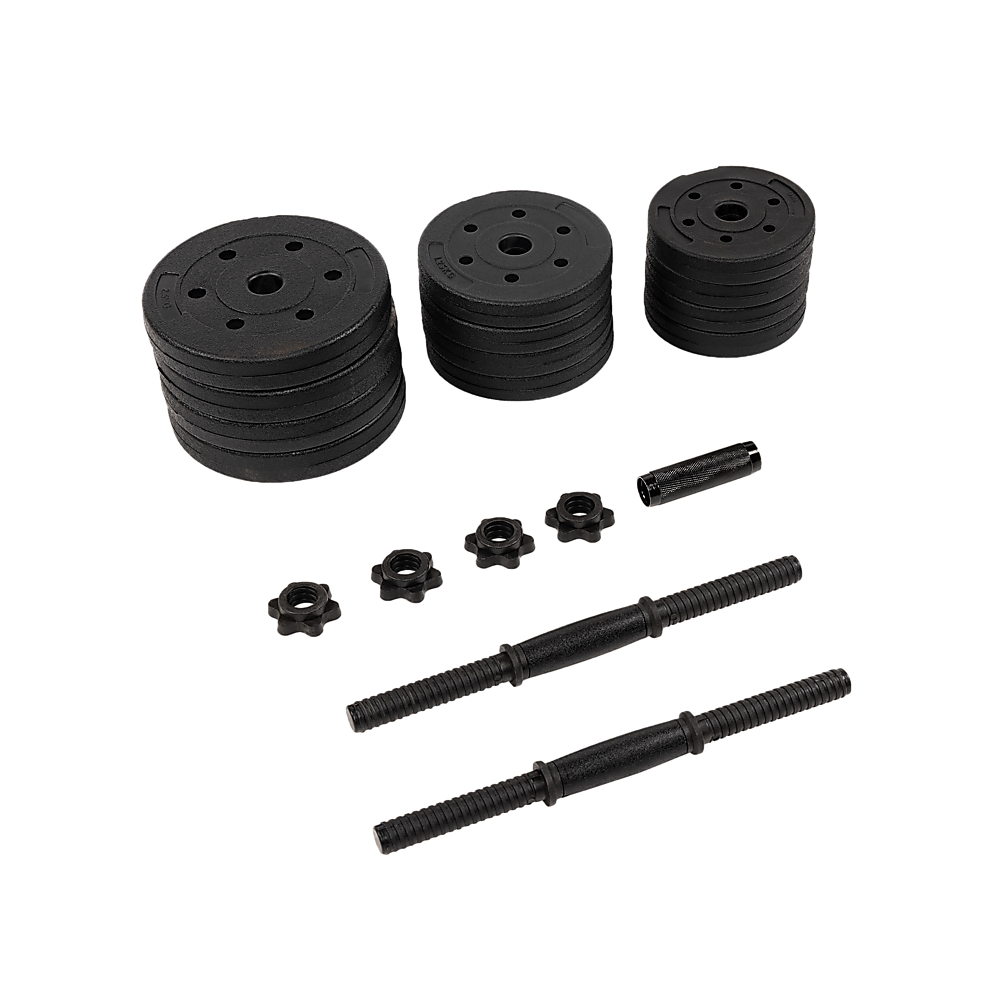 20kg Dumbbell Set Home Gym Fitness Exercise Weights Bar Plate Does not apply