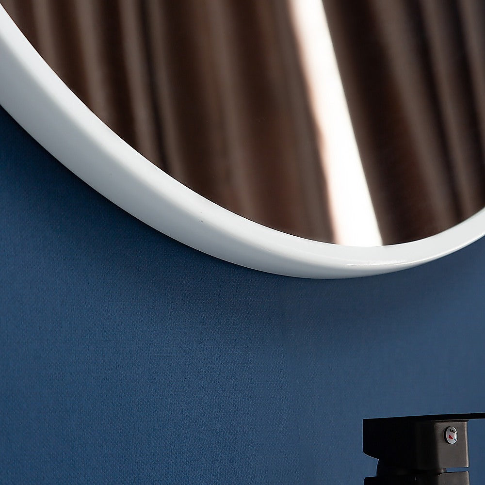 90cm Round Wall Mirror Bathroom Makeup Mirror by Della Francesca Della Francesca