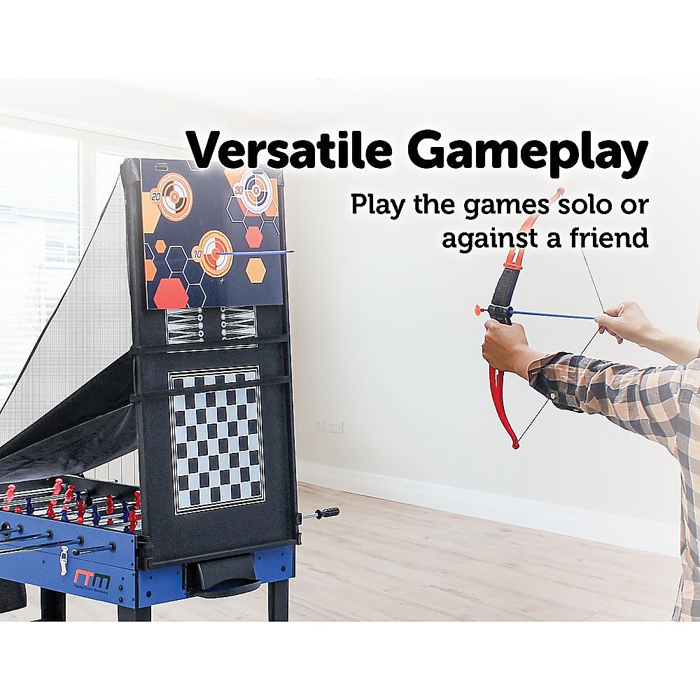 4FT 12-in-1 Combo Games Tables Foosball Soccer Basketball Hockey Pool Table Tennis Does not apply