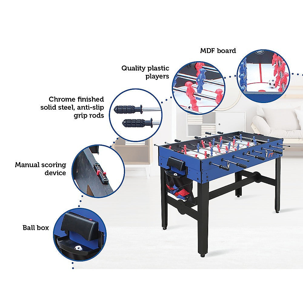 4FT 12-in-1 Combo Games Tables Foosball Soccer Basketball Hockey Pool Table Tennis Does not apply