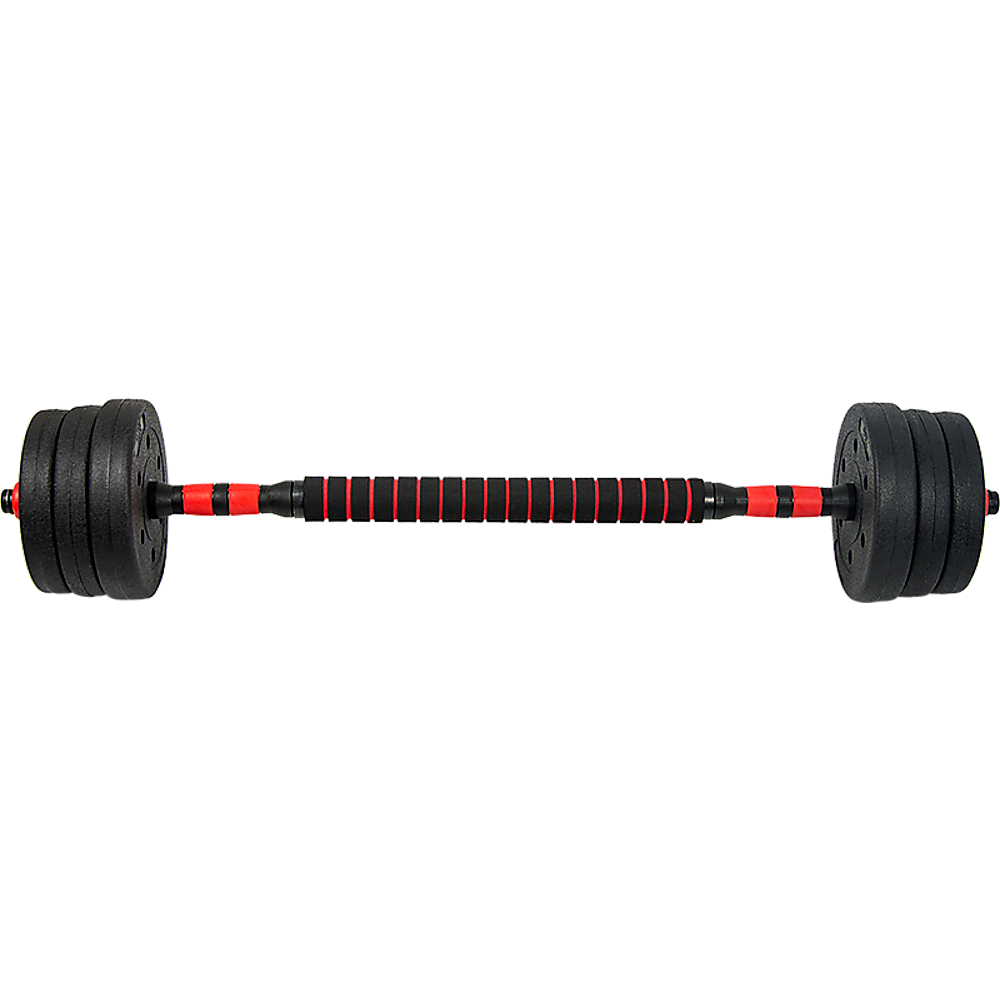 20kg Adjustable Rubber Dumbbell Set Barbell Home GYM Exercise Weights Does not apply