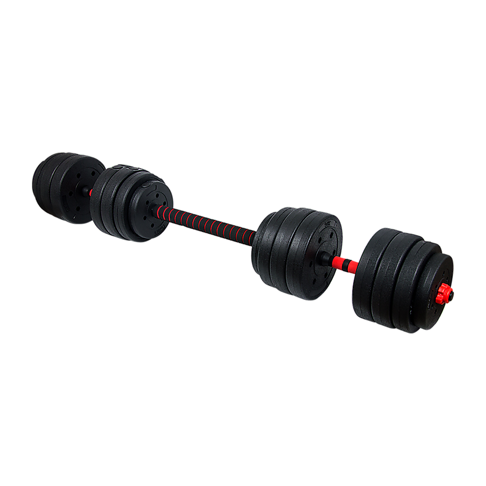 40kg Adjustable Rubber Dumbbell Set Barbell Home GYM Exercise Weights Does not apply