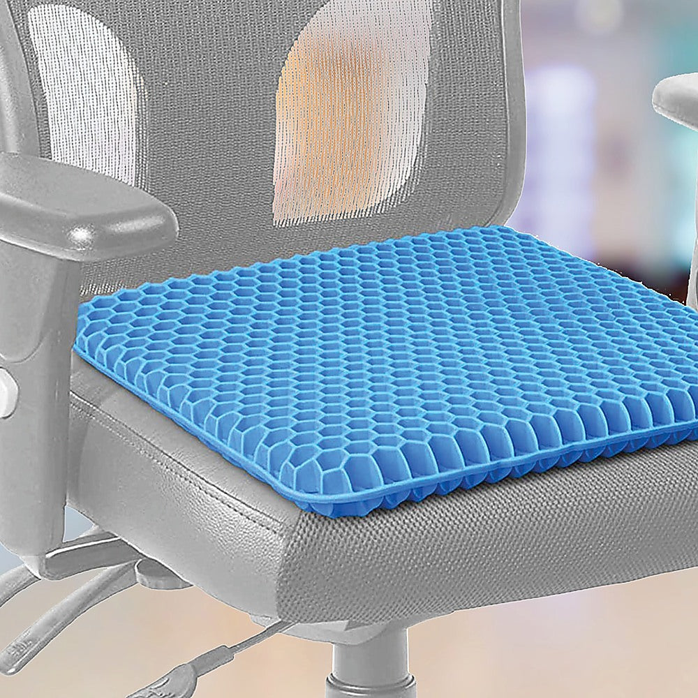 Gel Chair Seat Cushion For Lower Back Pain Pressure Relief Wheelchair Car Office Does not apply