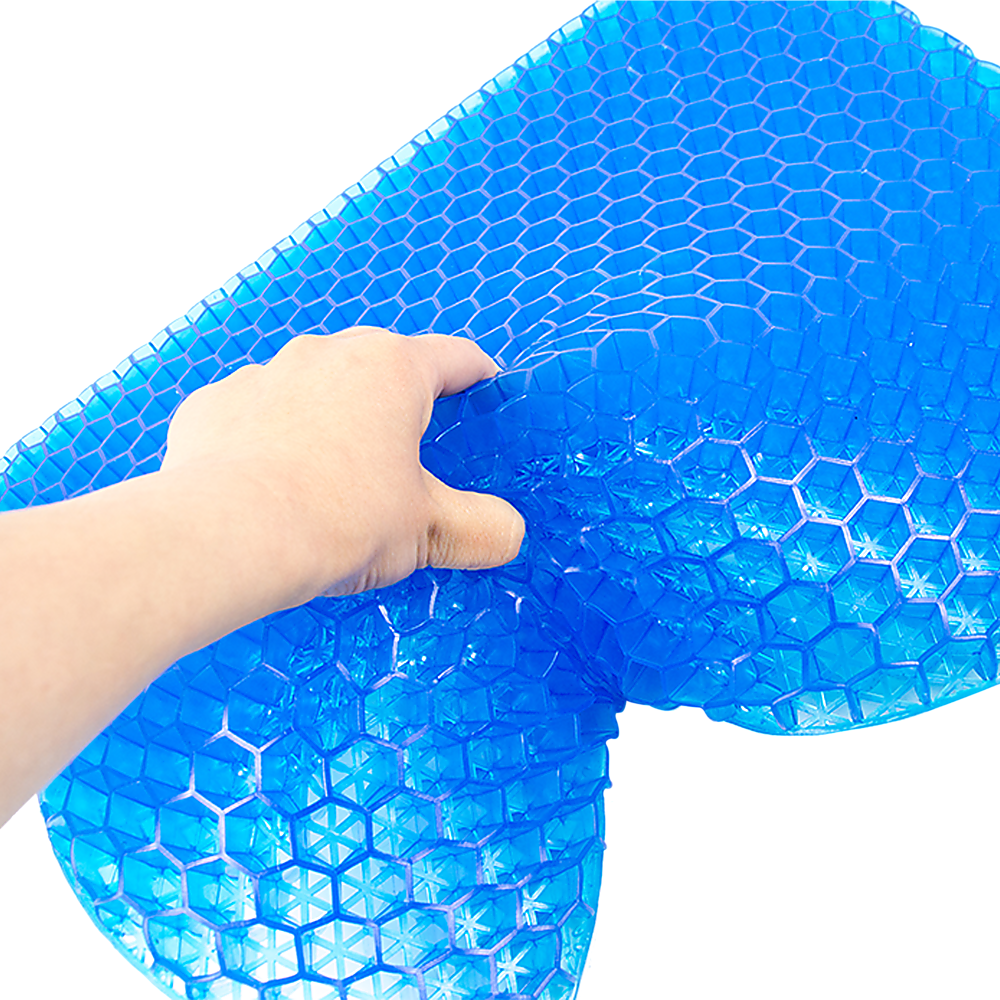 Gel Chair Seat Cushion For Lower Back Pain Pressure Relief Wheelchair Car Office Does not apply
