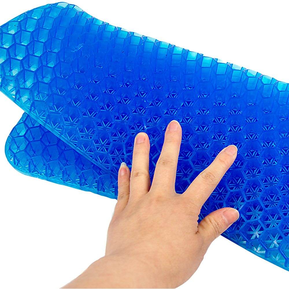Gel Chair Seat Cushion For Lower Back Pain Pressure Relief Wheelchair Car Office Does not apply