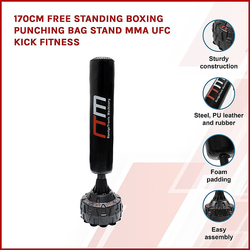 170cm Free Standing Boxing Punching Bag Stand MMA UFC Kick Fitness Does not apply