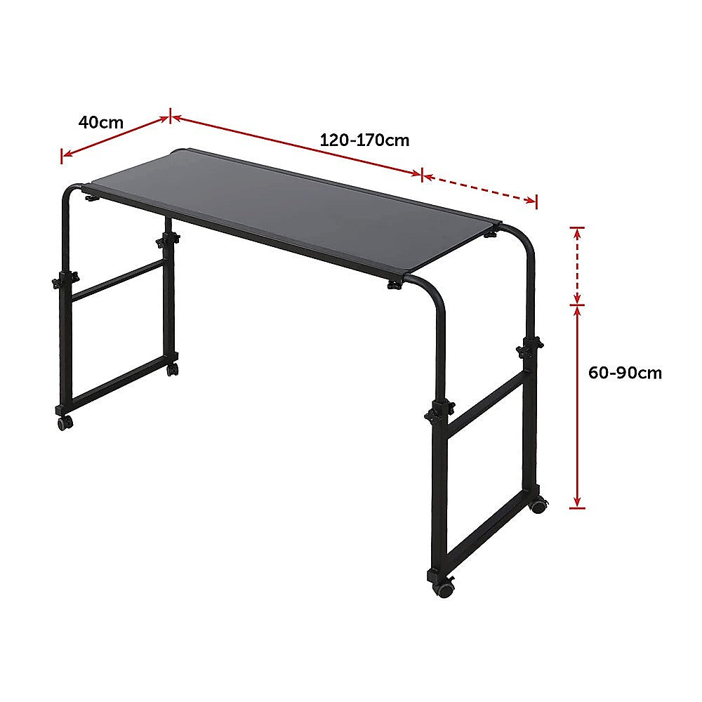 Overbed Table Work Laptop Desk with Wheels Does not apply