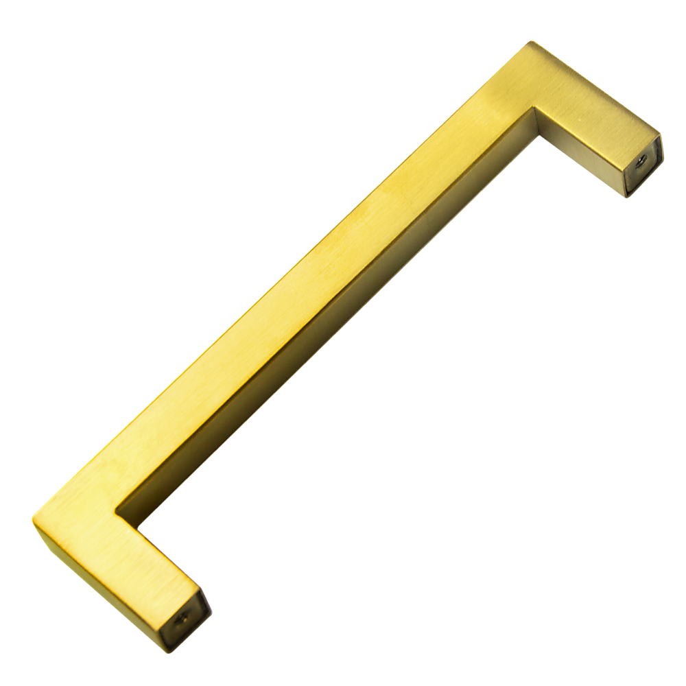15x Brushed Brass Drawer Pulls Kitchen Cabinet Handles - Gold Finish 128mm Does not apply