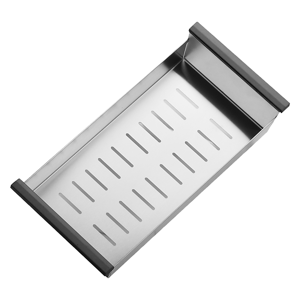 BRIENZ 32-inch Nano Workstation Ledge Undermount 16 Gauge Stainless Steel Kitchen Sink Single Bowl Does not apply