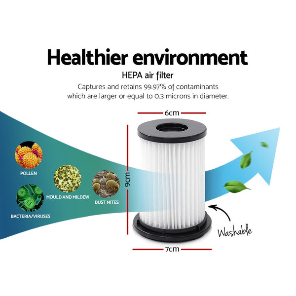 Devanti Set of 3 Replacement HEPA Filter Devanti