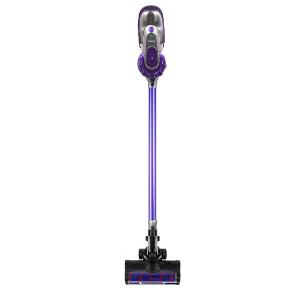 Devanti 150W Stick Handstick Handheld Cordless Vacuum Cleaner 2-Speed with Headlight Purple freeshipping - Awezingly