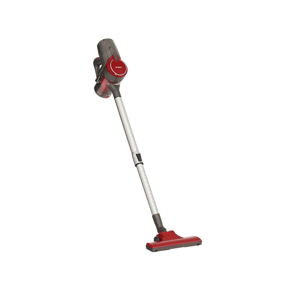 Devanti Handheld Vacuum Cleaner Bagless Corded 500W Red Devanti