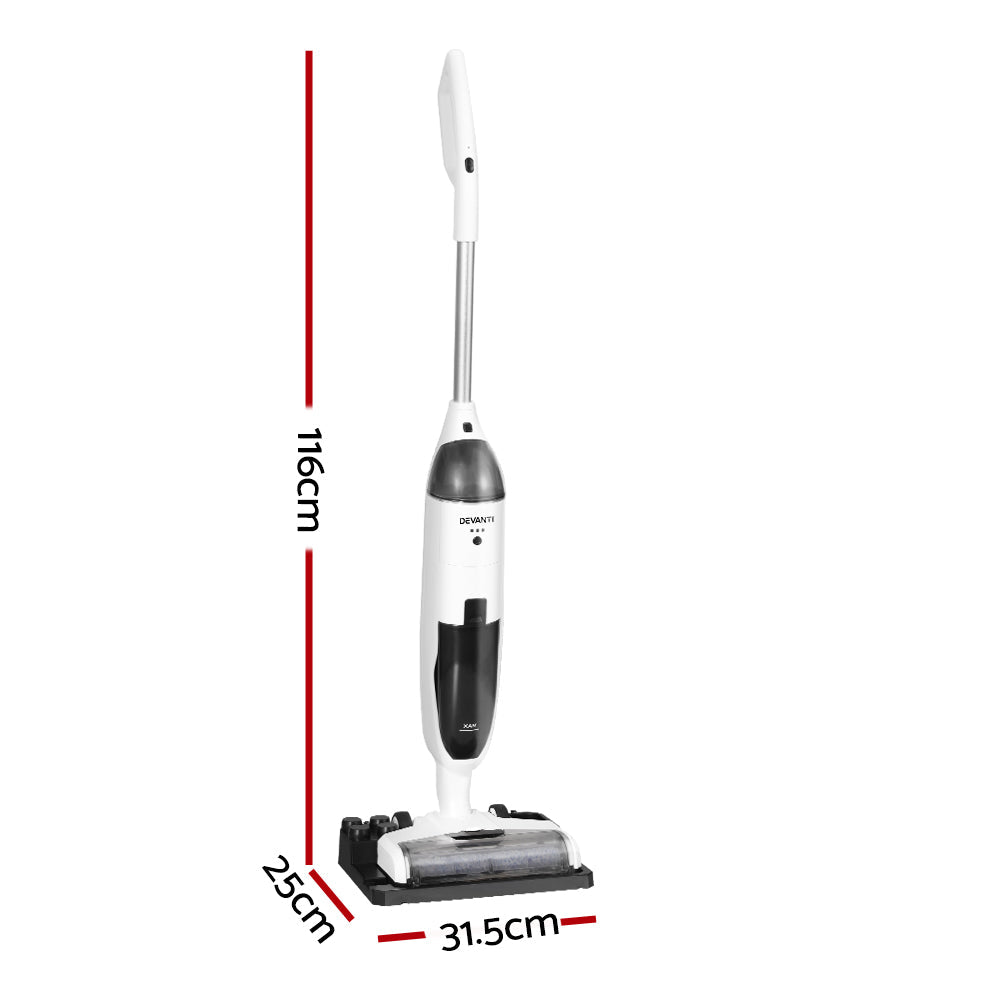 Devanti Handheld Wet Dry Vacuum Cleaner Mop Brushless Vacuums HEPA Filter 250W Devanti