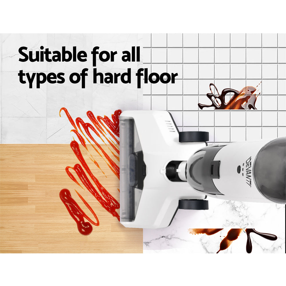 Devanti Handheld Wet Dry Vacuum Cleaner Mop Brushless Vacuums HEPA Filter 250W Devanti