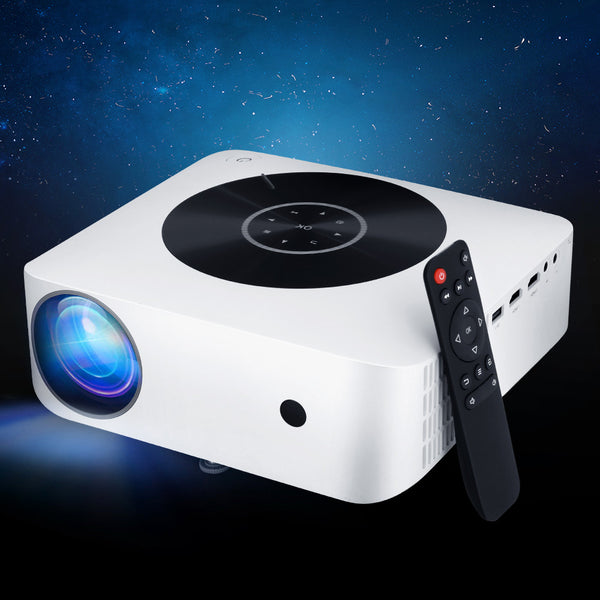 Devanti Wifi Bluetooth Video Projector Touch Screen 1080P Portable Home Cinema Devanti