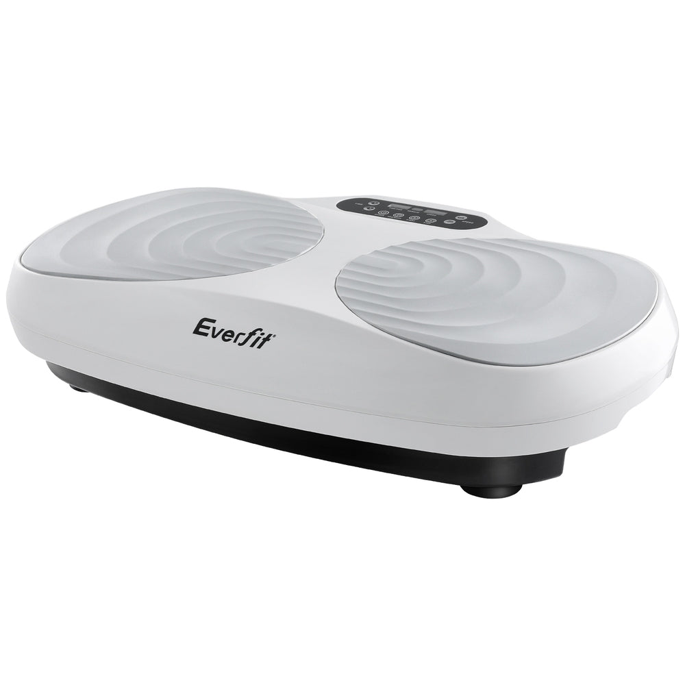 Everfit Vibration Machine Vertical Rhythm Platform Resistance Rope Home Workout Everfit