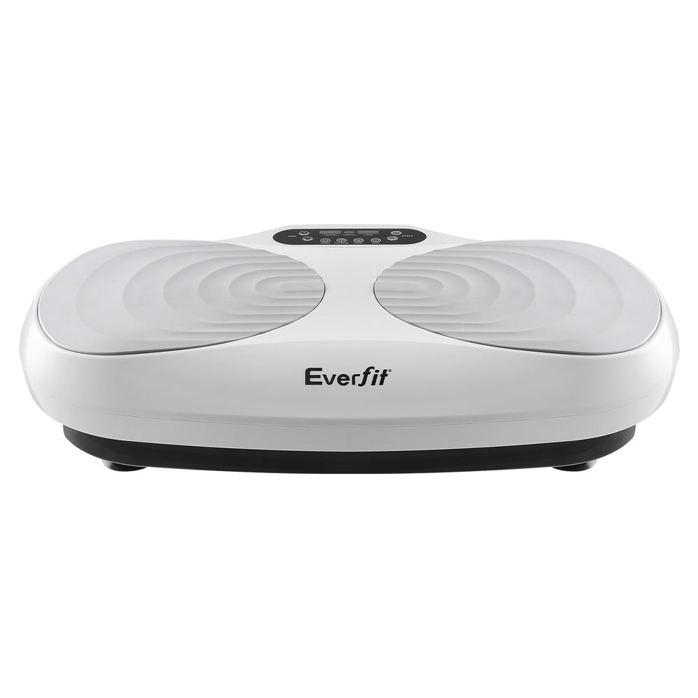 Everfit Vibration Machine Vertical Rhythm Platform Resistance Rope Home Workout Everfit