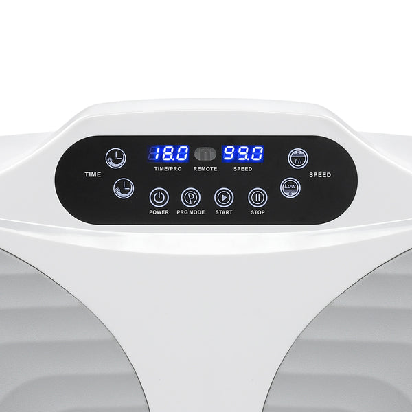 Everfit Vibration Machine Vertical Rhythm Platform Resistance Rope Home Workout Everfit