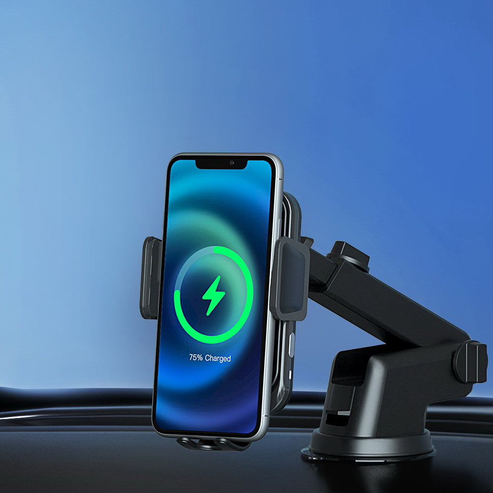 Devanti Wireless Car Charger Fast Charging Car Mount Vent Suction cup Devanti