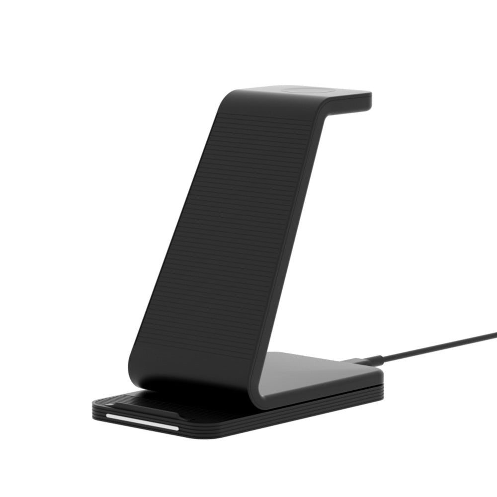 Devanti 3 in 1 Wireless Charger Dock 15W Fast Charging Stand Devanti